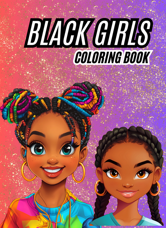 Coloriage - Black Girls Vol.2