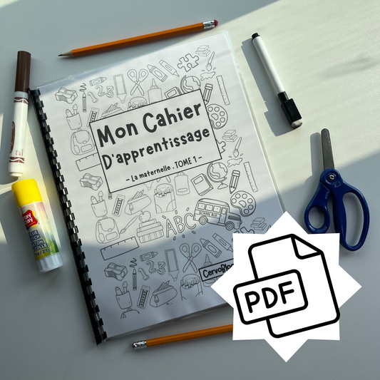 Digital | Cahier D'apprentissage Maternelle | Tome 1