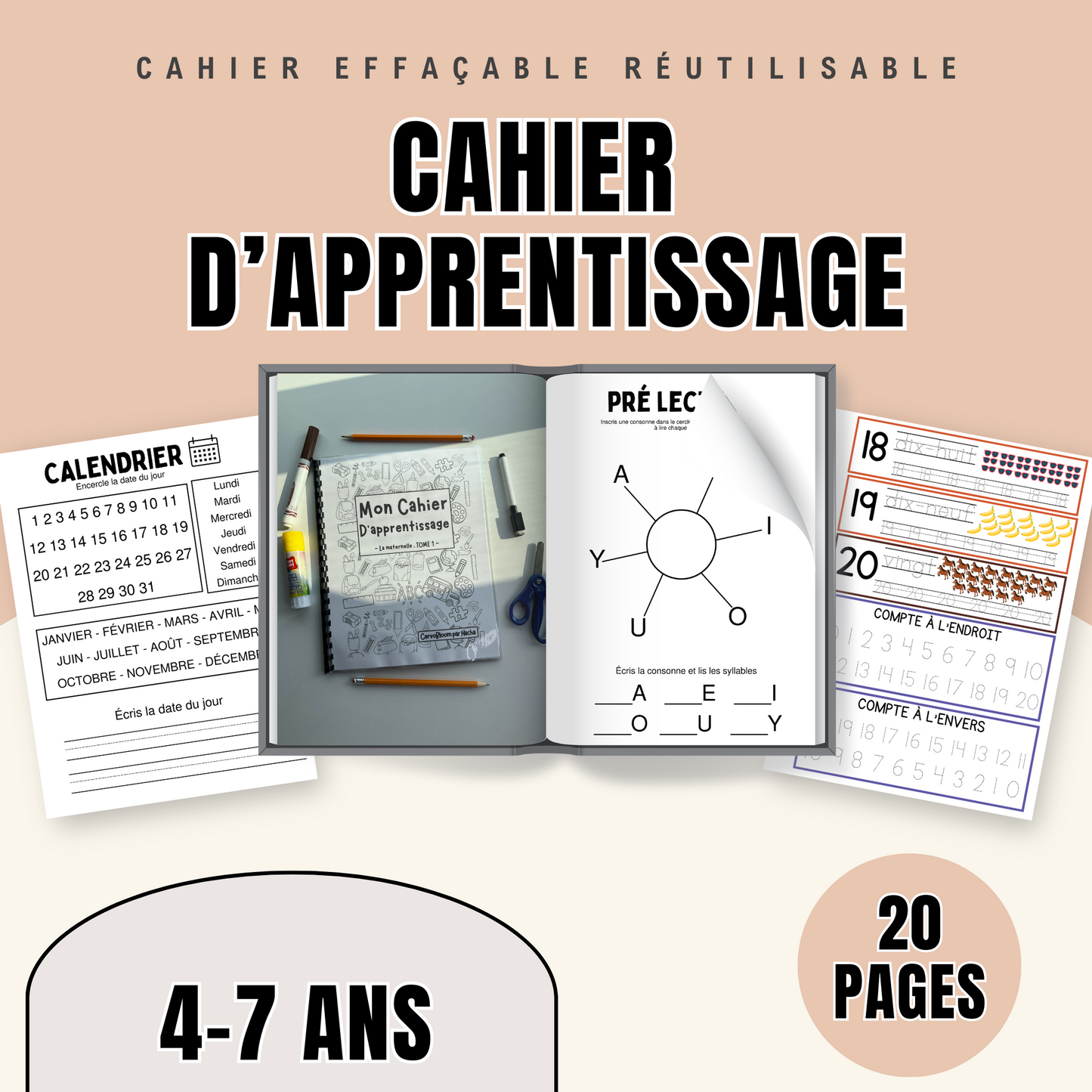 Cahier D'apprentissage | Tome 1