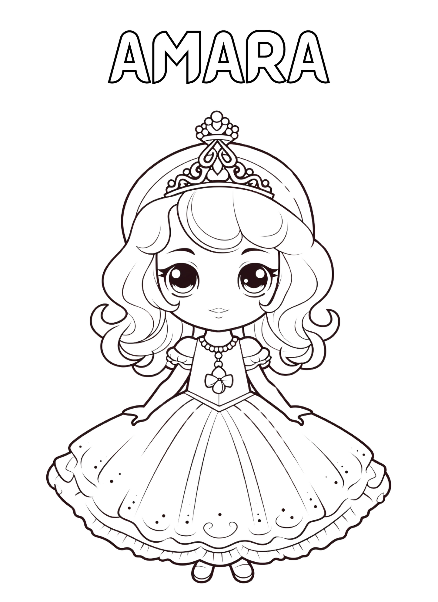 Coloriage - Princesses