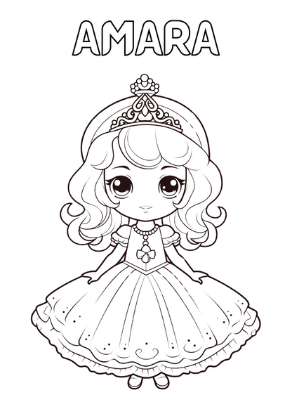 Coloriage - Princesses