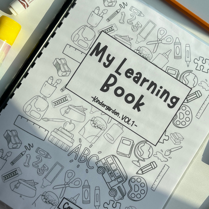 Digital | Kindergarten Learning Workbook | Volume 1