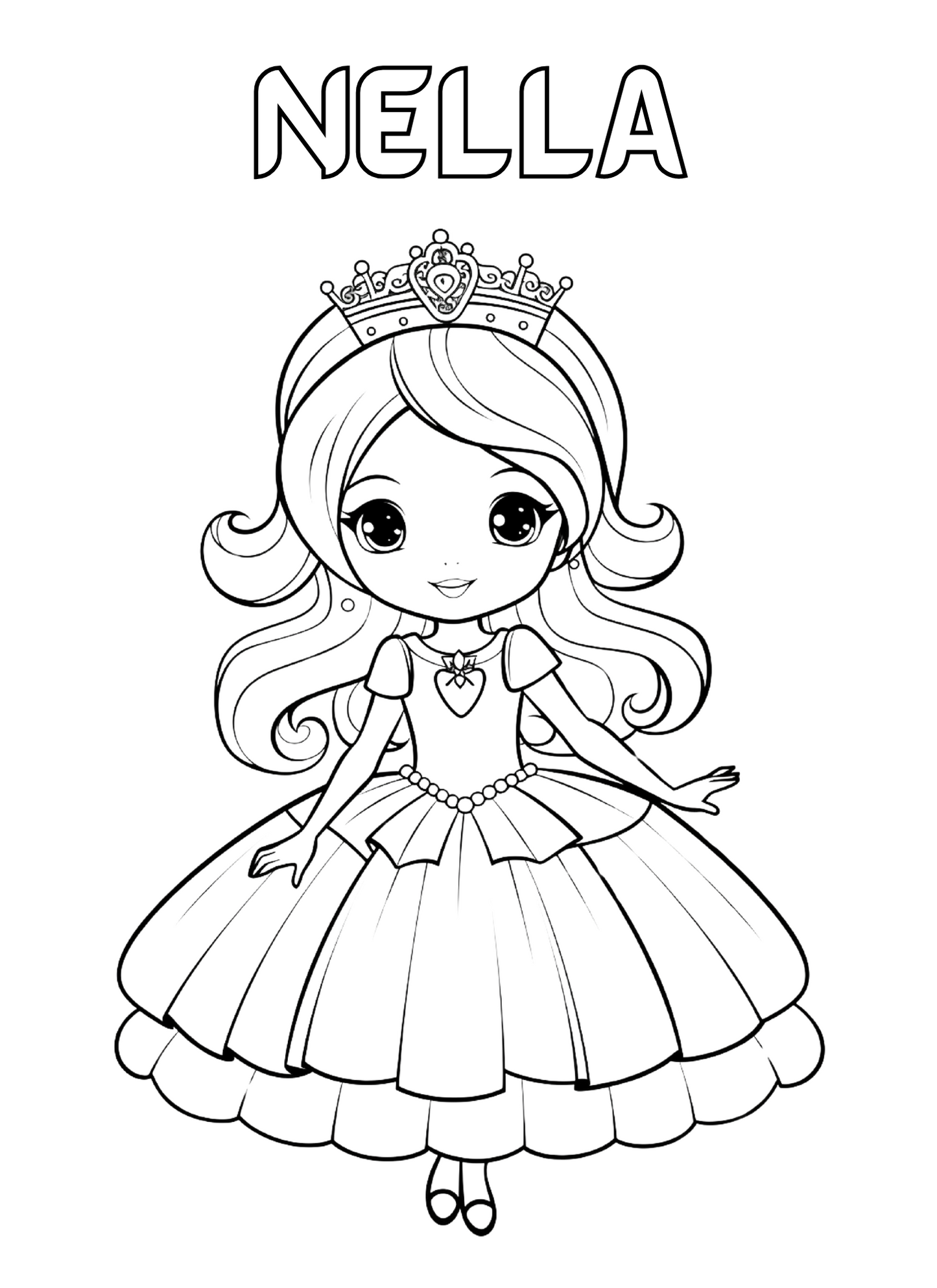 Coloriage - Princesses