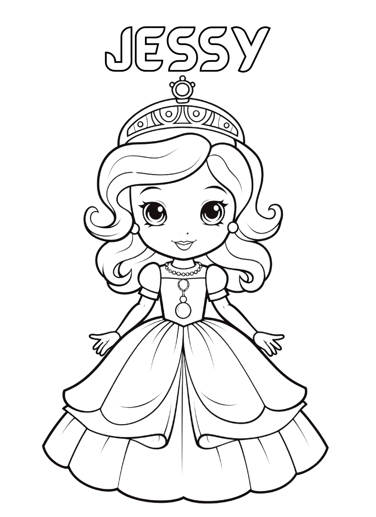 Coloriage - Princesses