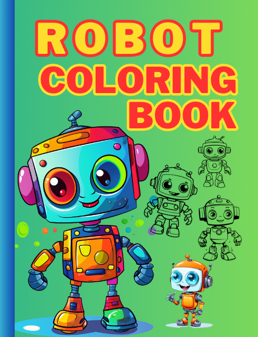 Coloriage - Les Robots