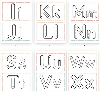 Flash Cartes - Alphabet